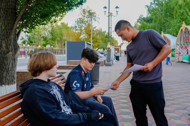 «Стоп, вандал»: в Астане прошло мероприятие, направленное на сохранение общественного порядка