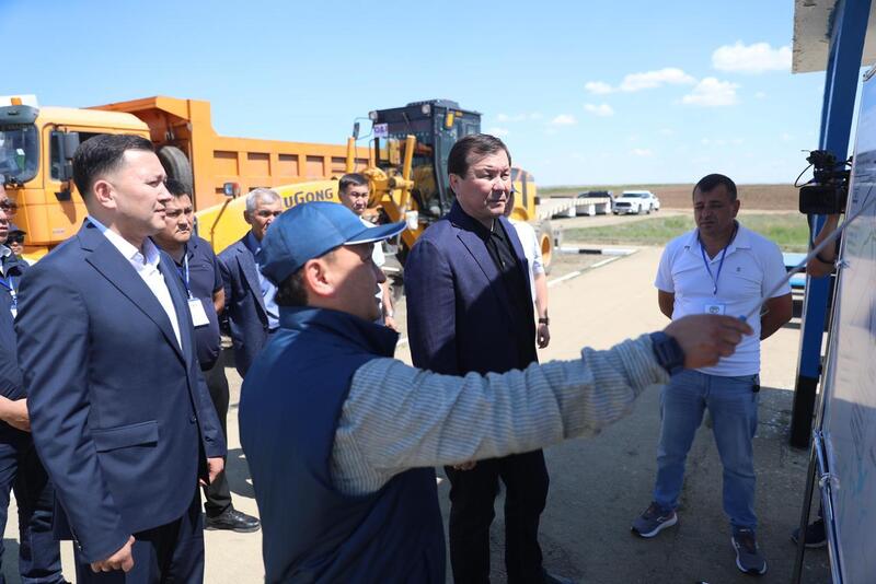 На автодороге «Карабутак – Костанай» ремонтируют 80 километров дорожного полотна