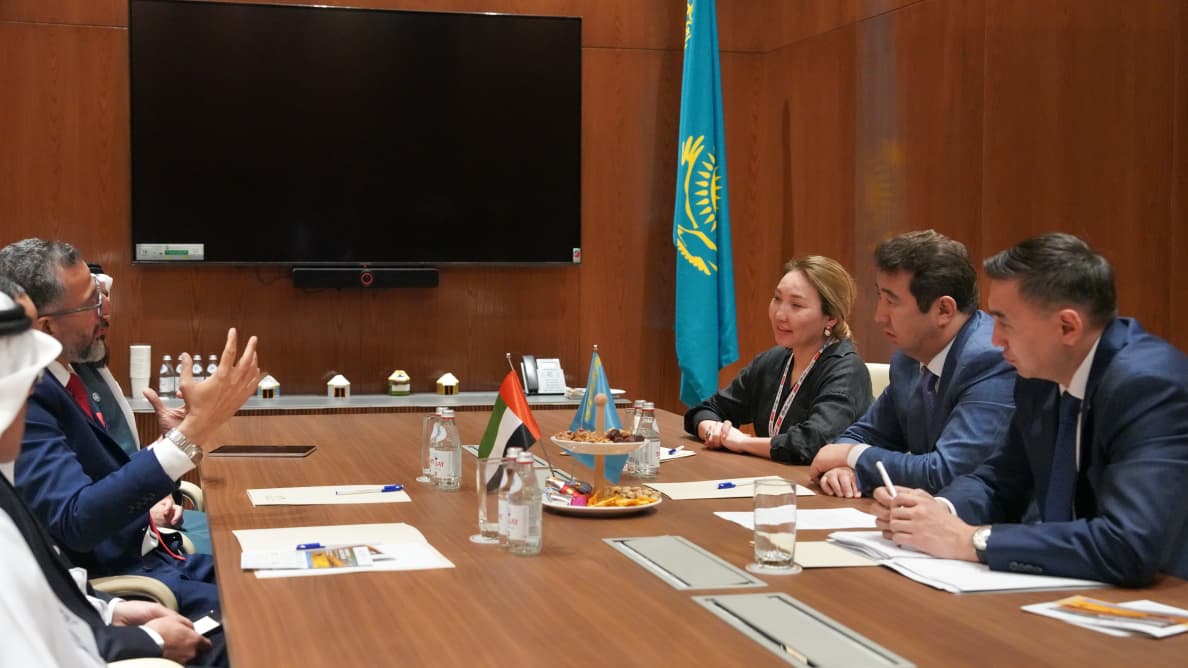 Айдарбек Сапаров провел ряд двусторонних переговоров с бизнес-сообществом ОАЭ