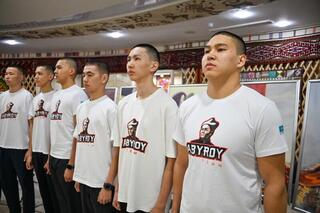 Астана проводила 30 новобранцев в Службу государственной охраны