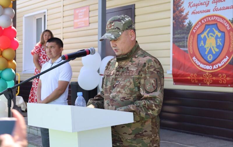 В Казахстане открылось 215-ое добровольное противопожарное формирование «Ауыл құтқарушылары»