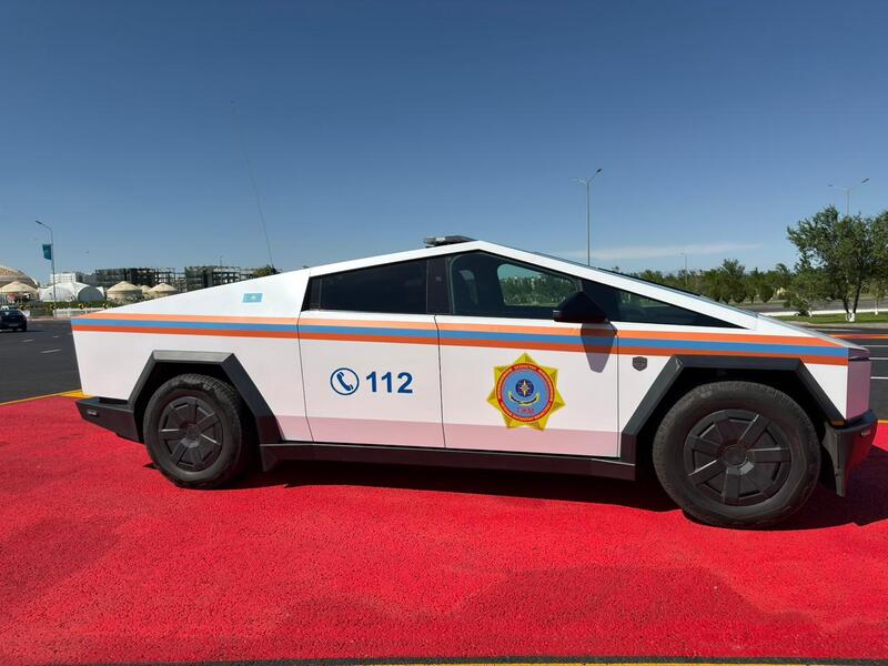 МЧС задействует Tesla Cybertruck на саммите ОТГ в Туркестане