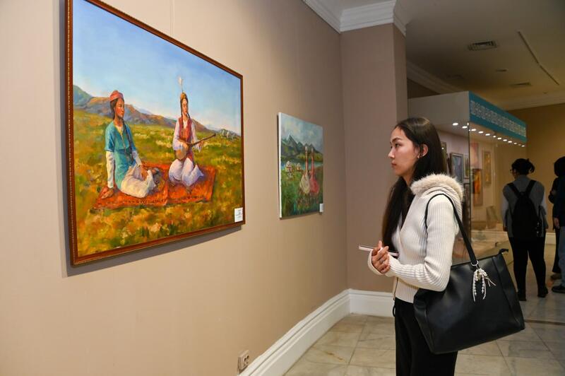 В Военно-историческом музее открылась выставка «Көктем шақырады»