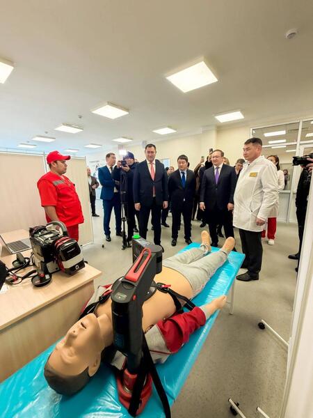 В МАНГИСТАУСКОЙ ОБЛАСТИ ОТКРЫЛАСЬ НОВАЯ СТАНЦИЯ СКОРОЙ И НЕОТЛОЖНОЙ МЕДИЦИНСКОЙ ПОМОЩИ