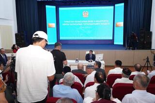 НҰРАЛХАН КӨШЕРОВ КЕНТАУ ҚАЛАСЫНЫҢ ТҰРҒЫНДАРЫМЕН КЕЗДЕСТІ