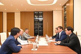 Глава региона встретился с инспектором стадиона УЕФА