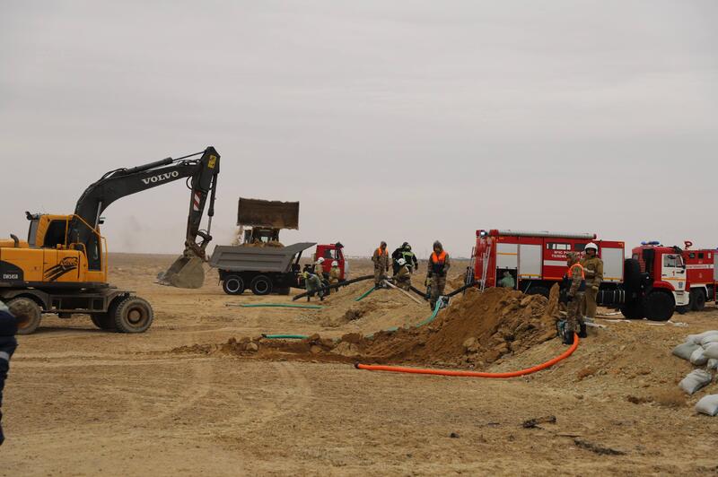 РКШУ «Көктем-2026»: в регионах страны отрабатывают готовность к паводкам