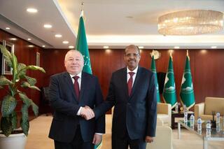 Посол Казахстана вручил верительные грамоты Председателю Комиссии Африканского союза