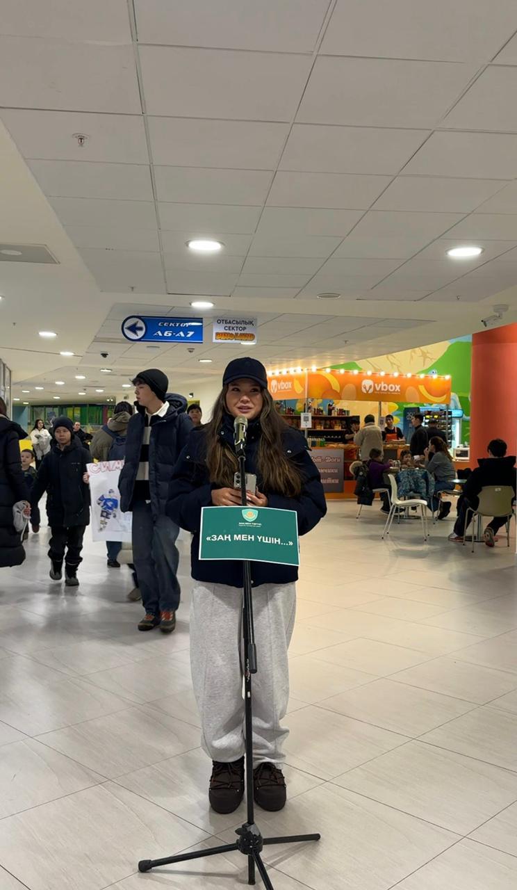 «Закон и порядок»: во время хоккейного матча в Астане прошел открытый микрофон «Закон для меня...»