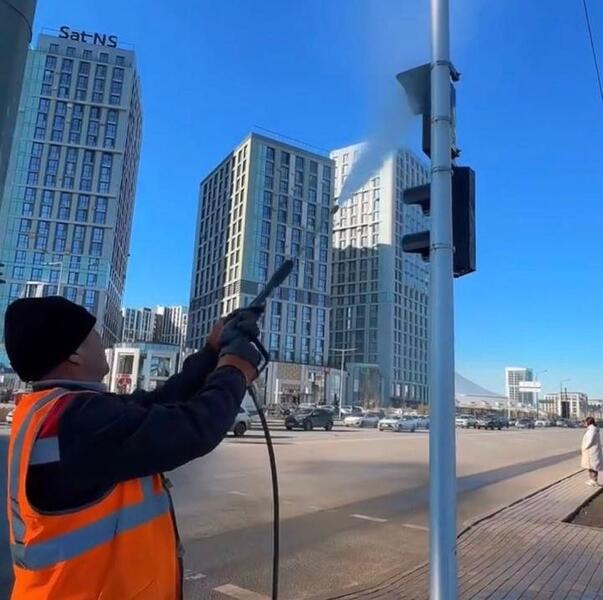 Генеральная уборка проводится в Астане