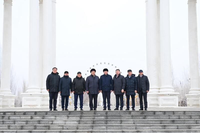 Делегация Актюбинской области прибыла в Кызылординскую область