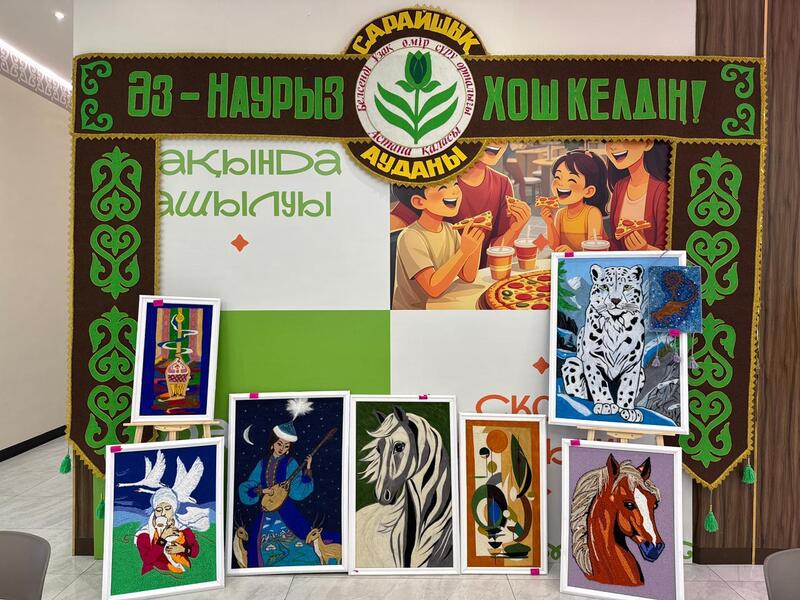 Выставка ремесленниц Центра активного долголетия провели в Астане в честь Наурыза