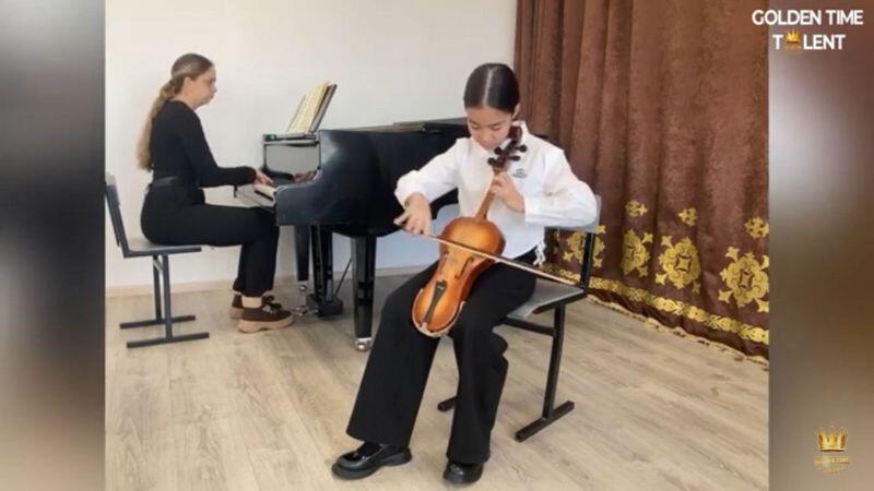 Юная кобызистка из Бухар-Жырауского района заняла второе место на международном конкурсе