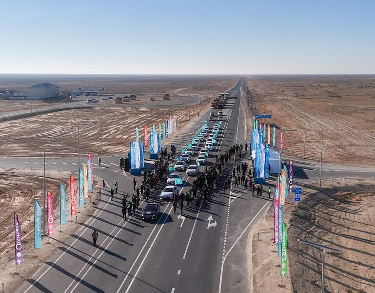 Введена в эксплуатацию дорога «Кызылорда-Жезказган»