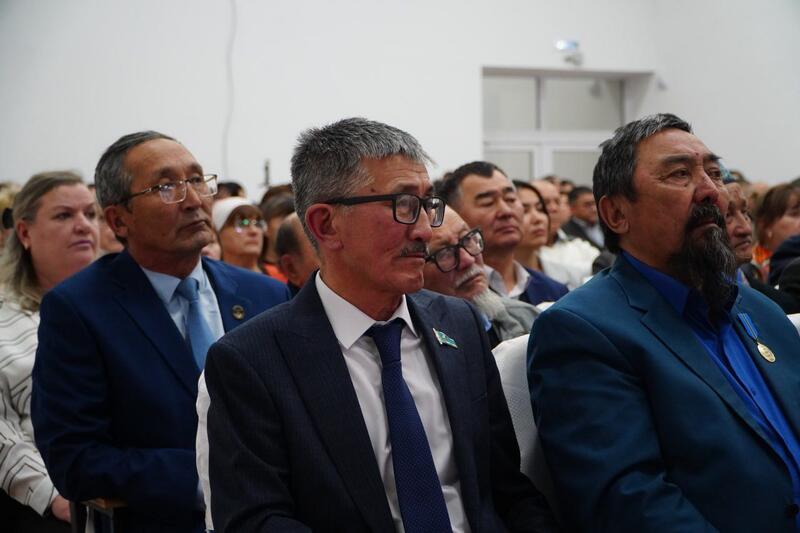 Аким Акмолинской области Марат Ахметжанов встретился с жителями Егиндыкольского района