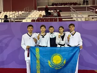 Столичные таеквондисты завоевали четыре медали на турнире в Катаре