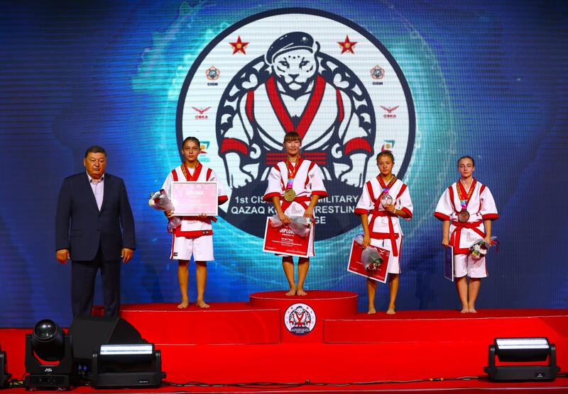 Казахстанские военнослужащие завоевали четыре золотые медали в первый день на Чемпионате мира по қазақ күресі