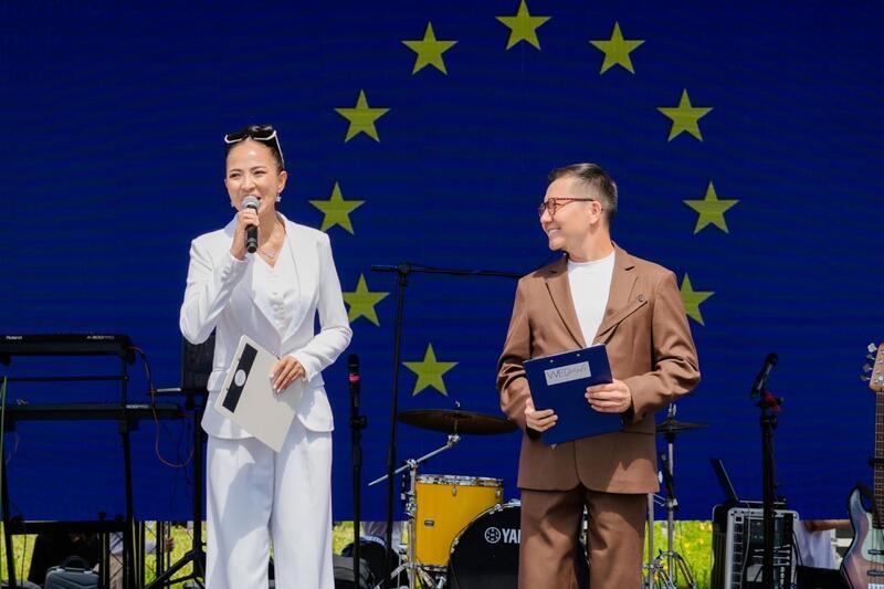 Фестиваль EuroFest 2025 проходит в парке «Ғашықтар» в Астане