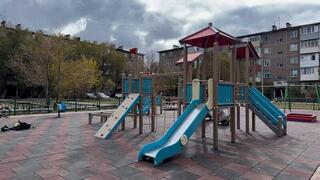 В Шахтинске обустроили семь новых детских площадок