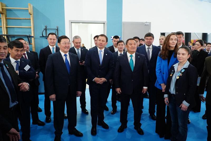 В Акмолинской области построен многофункциональный спорткомплекс «Kokshe Arena»