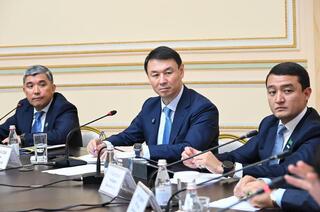 Аким Алматы Дархан Сатыбалды встретился с членами Общественного совета