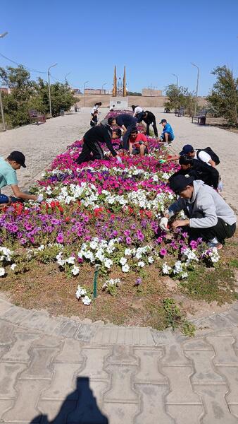 В рамках программы «Таза Қазақстан» в области Ұлытау прошли экологические акции