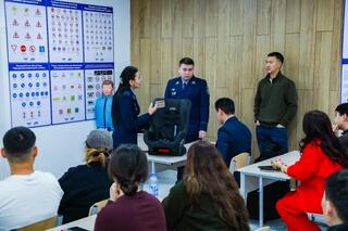 Мероприятие по вопросам детской дорожной безопасности для будущих водителей провели в Астане