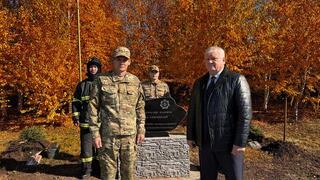 В Восточно-Казахстанской области открыли Аллею спасателей