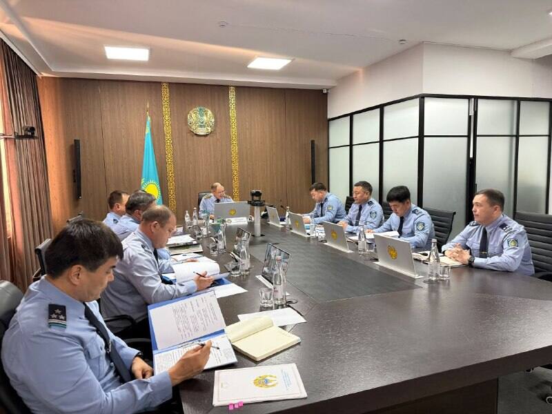 В ДП Туркестанской области обсудили профилактику правонарушений среди несовершеннолетних