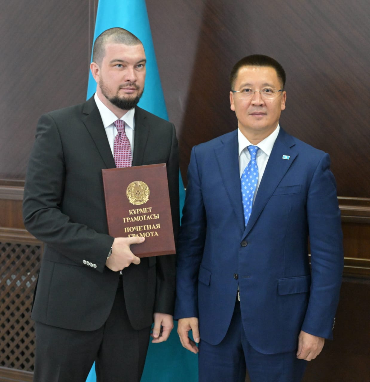 Асаин Байханов поздравил строителей Павлодарской области с профессиональным праздником