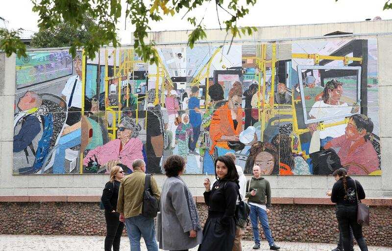 В преддверии Дня города в Алматы проходит фестиваль современного искусства Arbat Fest