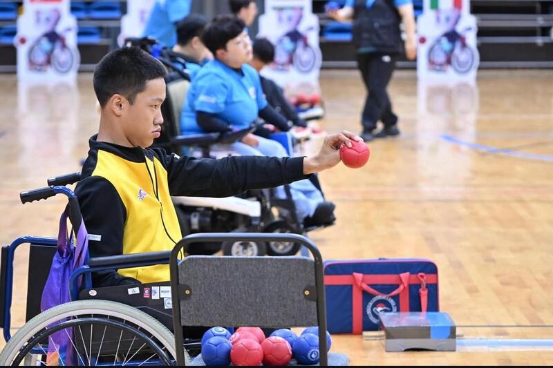 В Астане впервые проходят международные соревнования по бочча