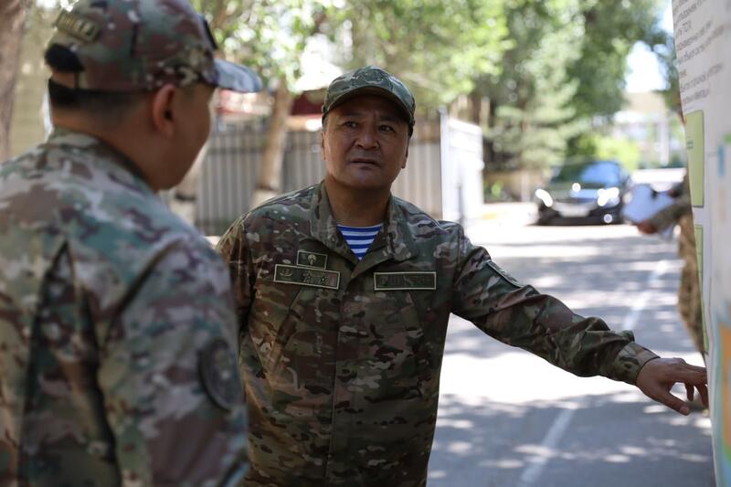Начальник Генерального штаба проверил боевую готовность воинских частей Акмолинского гарнизона