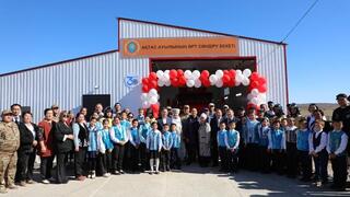 В Карагандинской области открылся новый пункт пожаротушения  