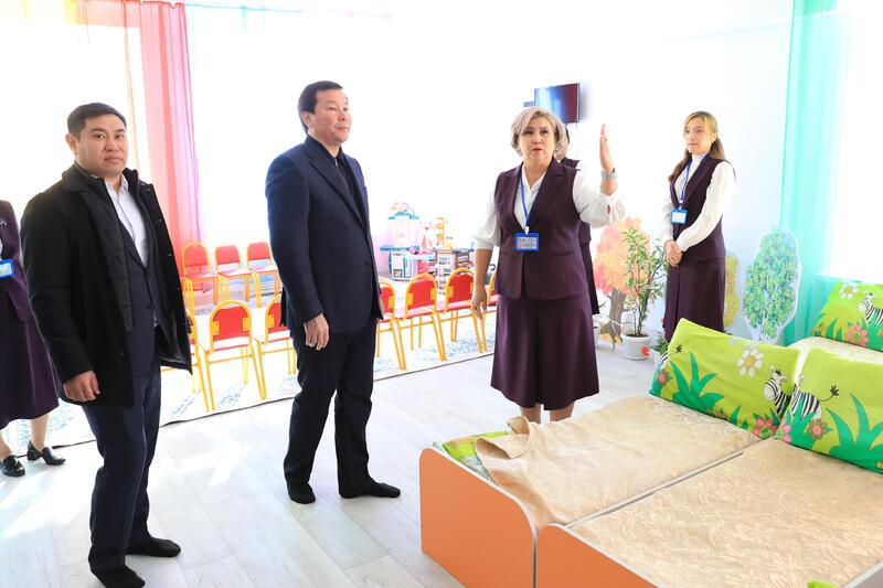 В селе Бестамак капитально отремонтировали старый детский сад