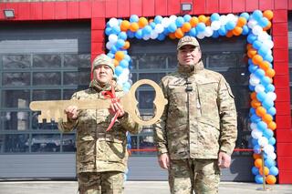 В горах Алматы Глава МЧС открыл уникальный спасательный комплекс