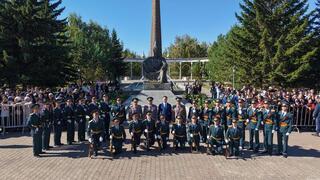 100 курсантов Академии гражданской защиты МЧС приняли Присягу