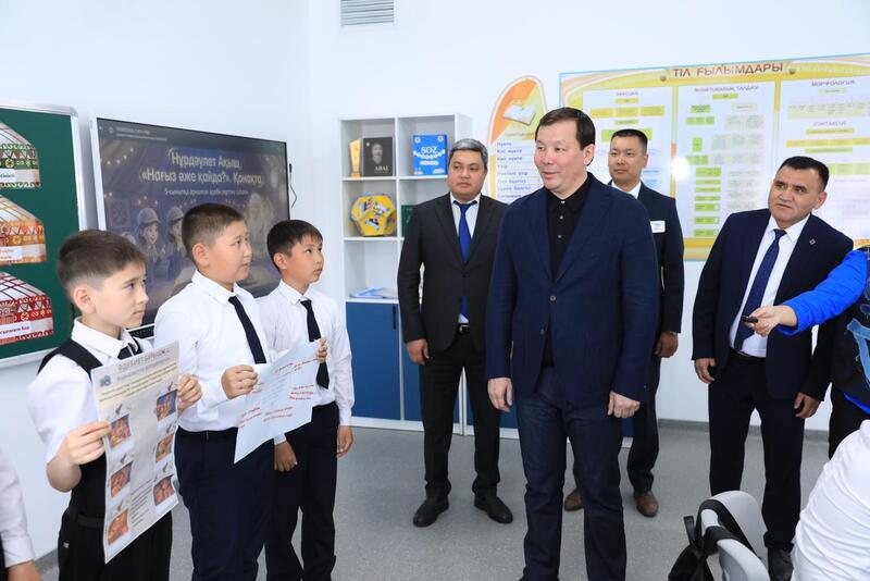 В новой «Школе будущего» в Кандыагаше запущен проект «Жас ғалым»