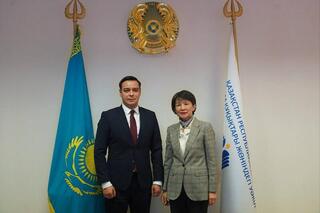 Омбудсмен провел встречу с Постоянным координатором ООН в Казахстане