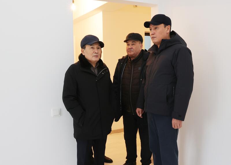 Рабочая поездка в Жамбылский район: образование, жилищная политика, АПК