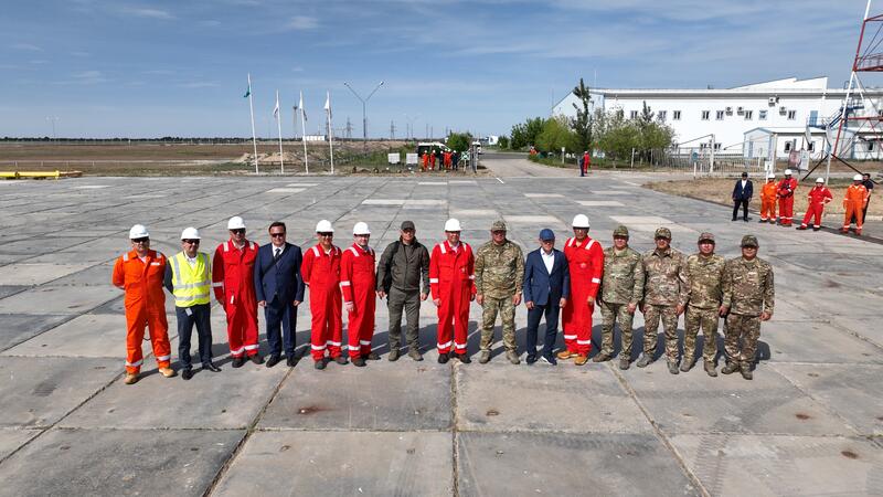 В казахстанском секторе Каспийского моря укрепляют аварийно-спасательную инфраструктуру