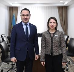 В МИД Казахстана обсудили вопросы гендерного равенства с новым главой офиса «ООН-женщины»
