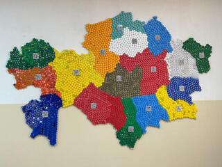 «Таза Қазақстан»: уникальную экокарту Казахстана создали столичные школьники