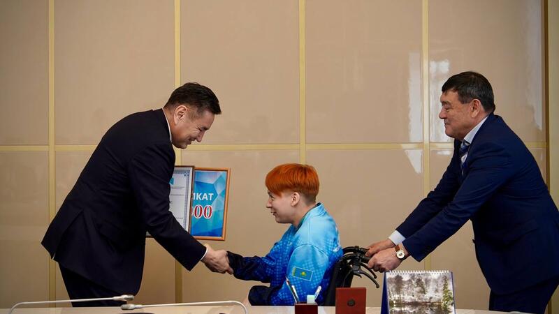 В ВКО чествовали победителей V Азиатских юношеских паралимпийских игр