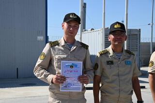 В Актауском гарнизоне офицеры запаса прошли интенсивную подготовку