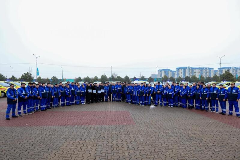 30 НОВЫХ САНИТАРНЫХ АВТОМОБИЛЕЙ ПЕРЕДАНЫ СЛУЖБЕ СКОРОЙ ПОМОЩИ ШЫМКЕНТА