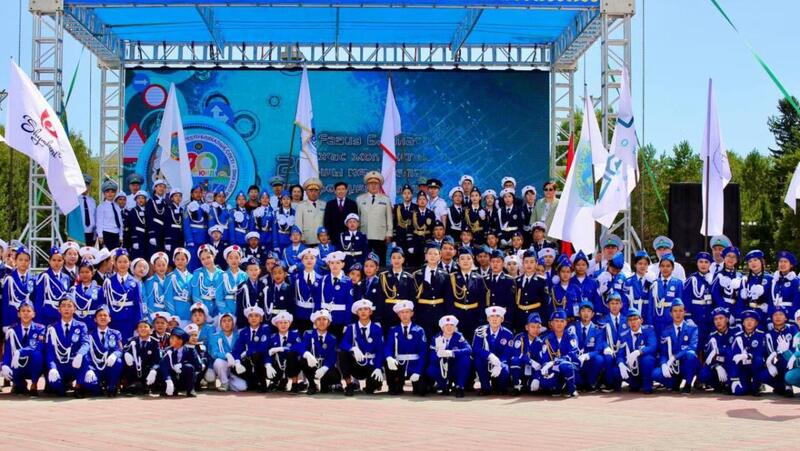 Открылся ХХ юбилейный республиканский слет юных инспекторов движения
