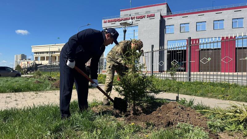 В подразделениях МЧС проходит акция «Таза Қазақстан»