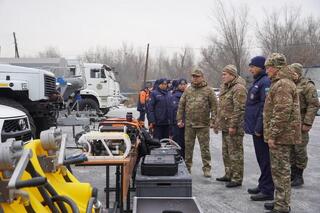 И.о. председателя Комитета по гражданской обороне и воинским частям посетил Восточный Казахстан и область Абай