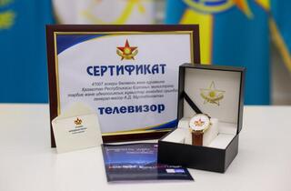 Заместитель министра обороны поощрил войсковую часть 47007 и лучших военнослужащих